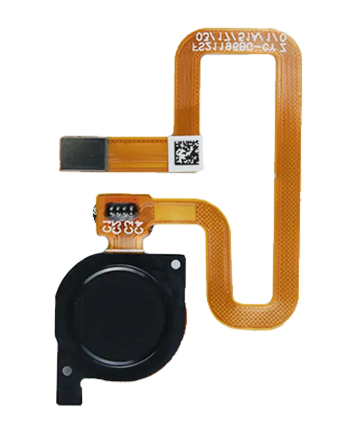 Otisků prstů čtečka s flex kabelem pro Huawei Y7 Pro (2018) (černá)