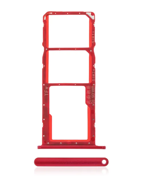 SIM šuplík (dvě SIM) pro Huawei Y7 (2019) (Coral Red)