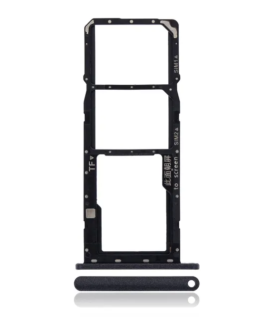 SIM šuplík (dvě SIM) pro Huawei Y7 (2019) (Midnight Black)