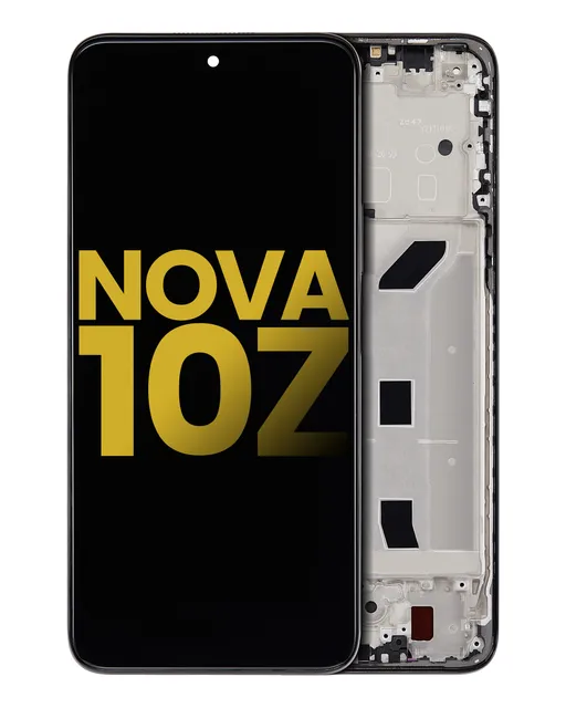 LCD displej s rámečkem pro Huawei Nova 10Z (repasovaný) (černá)