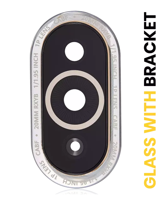 Sklíčko zadní kamery s držákem pro Huawei Nova 10 Pro (stříbrná)