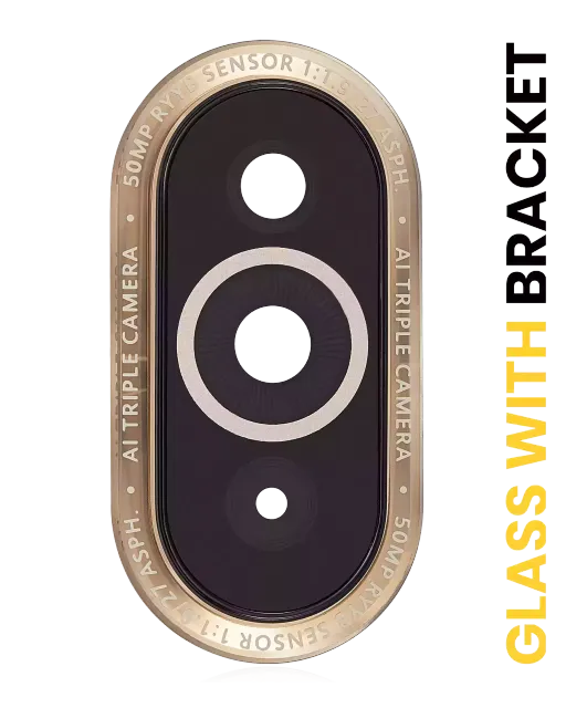 Sklíčko zadní kamery s držákem pro Huawei Nova 10 (zlatá)