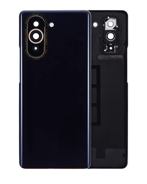 Zadní sklo se sklíčkem kamery pro Huawei Nova 10 (černá)