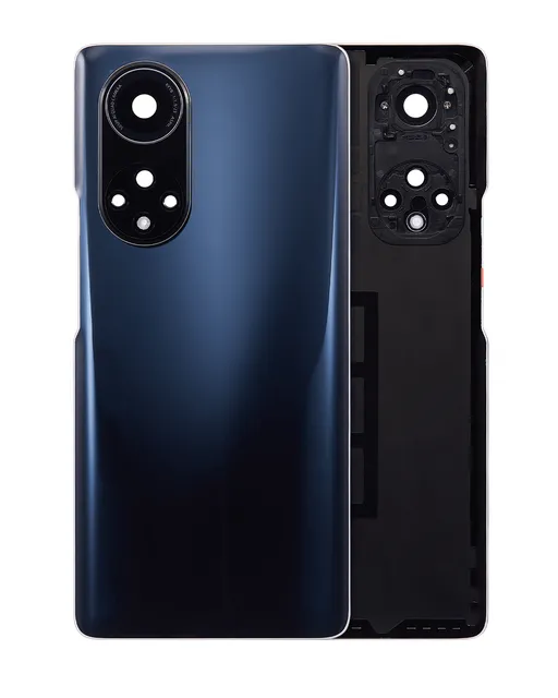 Zadní sklo se sklíčkem kamery pro Huawei Nova 9 Pro (černá)