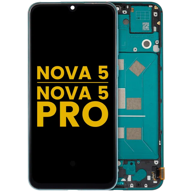 OLED displej s rámečkem pro Huawei Nova 5 (2019) / Nova 5 Pro (2019) (repasovaný) (zelená)