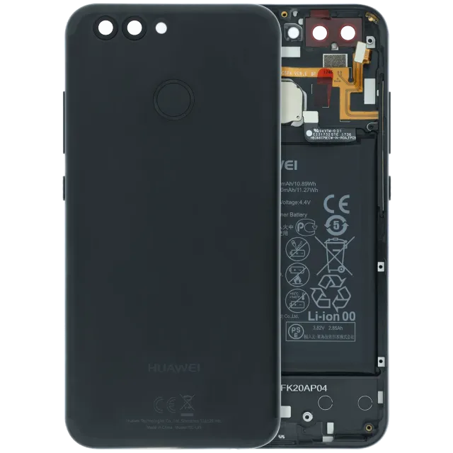 Zadní kryt (housing) s baterií pro Huawei Nova 2 (originál OEM) (černá)