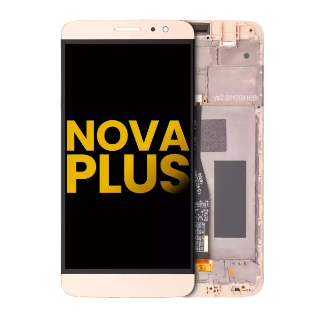 LCD displej s rámečkem pro Huawei Nova Plus (repasovaný) (zlatá)