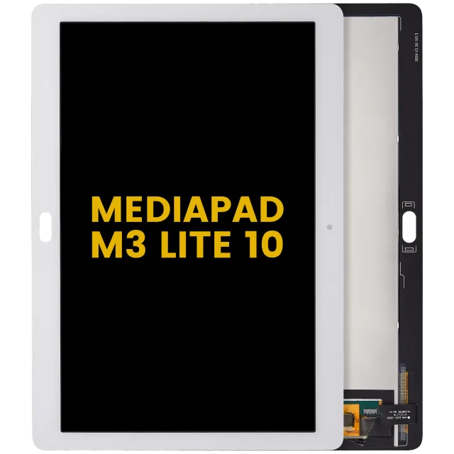 LCD displej bez rámečku pro Huawei MediaPad M3 Lite 10 (repasovaný) (bílá)