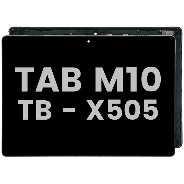 LCD displej s rámečkem pro Lenovo Tab M10 (TB-X505) (Pull A) (černá)