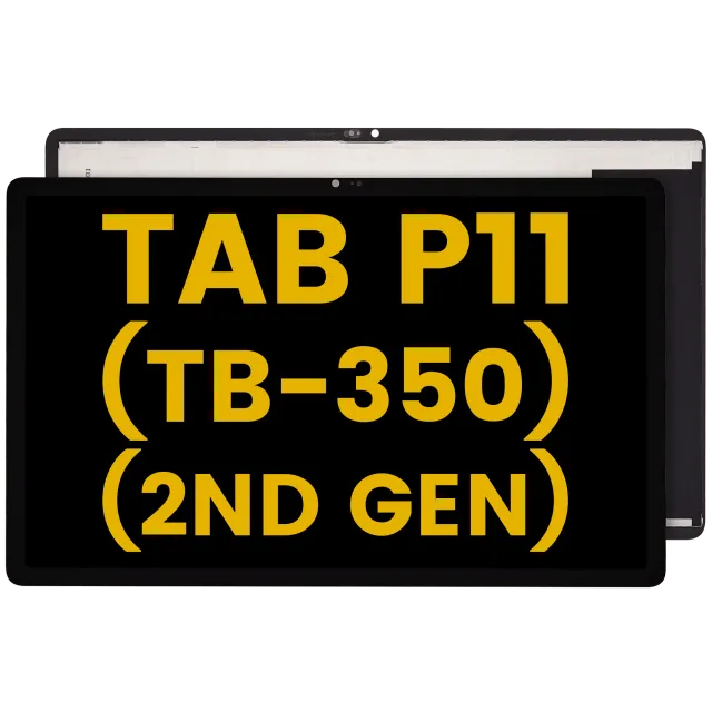 LCD displej bez rámečku pro Lenovo Tab P11 (2. gen.) (TB-350) (repasovaný) (černá)