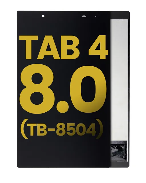 LCD displej s dotykovou vrstvou pro Lenovo Tab 4 (TB-8504) (HD) (repasovaný) (černá)
