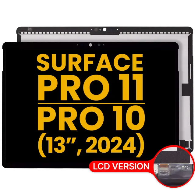 LCD displej s dotykovou vrstvou pro Microsoft Surface Pro 10 / Pro 11 (repasovaný) (LCD Version) (černá)