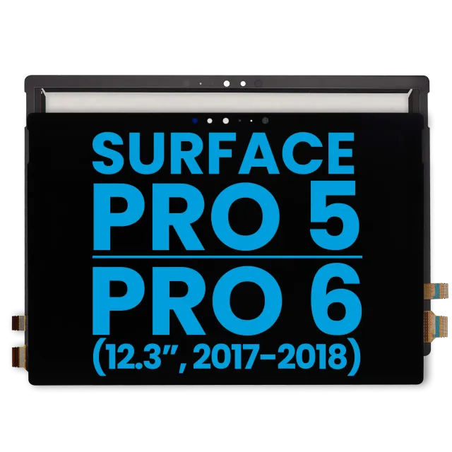 LCD displej s dotykovou vrstvou pro Microsoft Surface Pro 5 (1796) / Surface Pro 6 (1807) (Aftermarket) (černá)