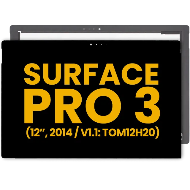 LCD displej s dotykovou vrstvou pro Microsoft Surface Pro 3 (1631 / TOM12H20 / Version V1.1) (repasovaný)