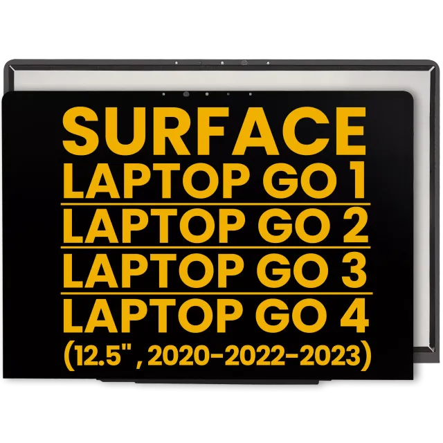LCD displej s dotykovou vrstvou pro Microsoft Surface Laptop Go (1943) / Go 2 / Go 3 / Go 4 (repasovaný)