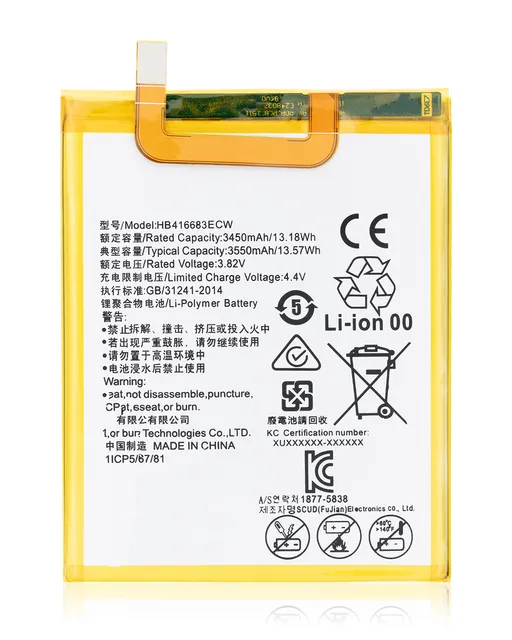 Baterie pro Nexus 6P (HB416683ECW)