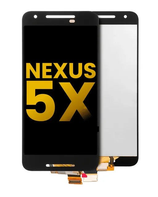 LCD displej bez rámečku pro Nexus 5X (repasovaný) (černá)