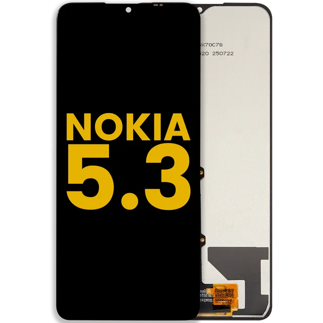 LCD displej bez rámečku pro Nokia 5.3 (repasovaný)