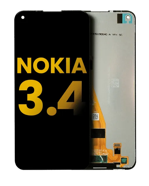 LCD displej bez rámečku pro Nokia 3.4 (repasovaný) (všechny barvy)
