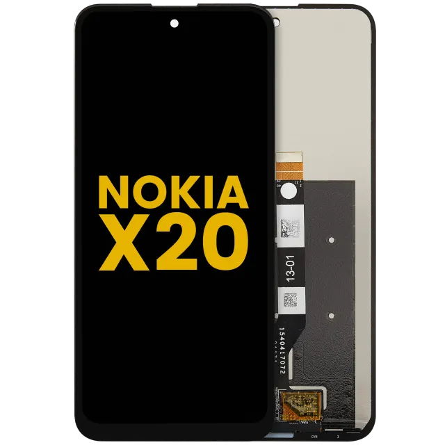 LCD displej bez rámečku pro Nokia X20 (repasovaný)