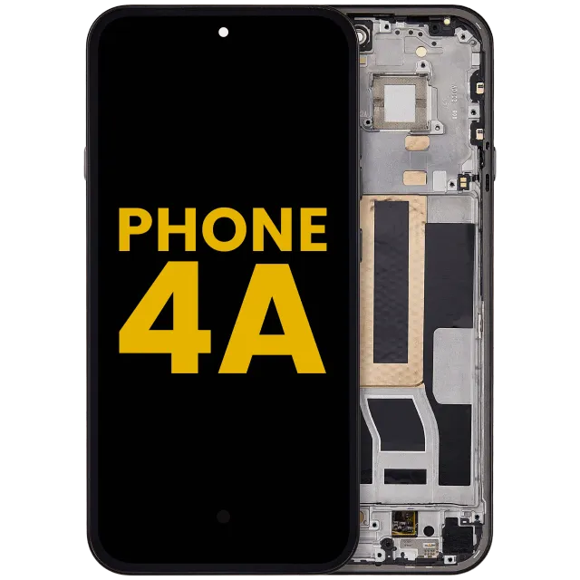 OLED displej s rámečkem pro Nothing Phone (4a) (repasovaný) (černá)