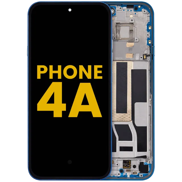 OLED displej s rámečkem pro Nothing Phone (4a) (repasovaný) (modrá)