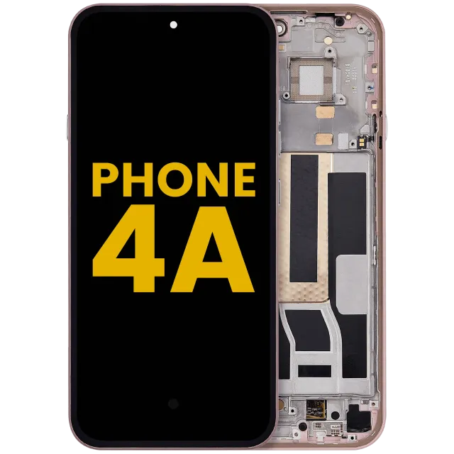 OLED displej s rámečkem pro Nothing Phone (4a) (repasovaný) (růžová)