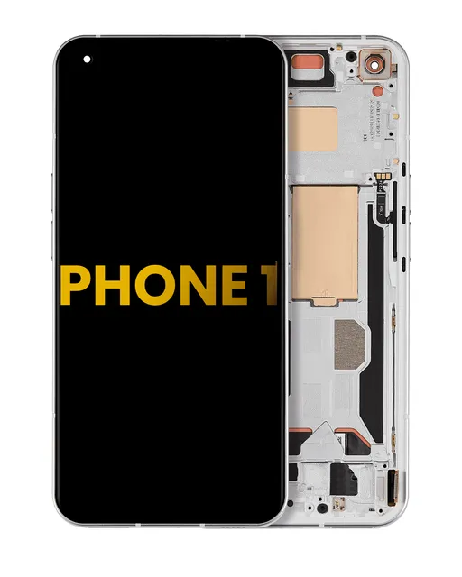 OLED displej s rámečkem pro Nothing Phone 1 (repasovaný) (bílá)