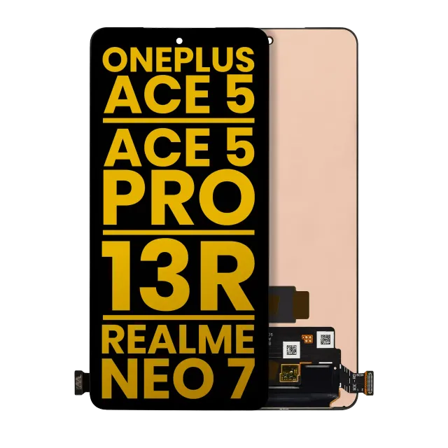 OLED displej bez rámečku pro OnePlus Ace 5 5G / Ace 5 Pro 5G / 13R / Realme Neo 7 5G (repasovaný) (všechny barvy)