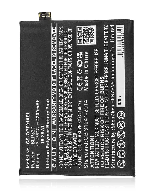 Baterie pro OnePlus 9 Pro (BLP827)