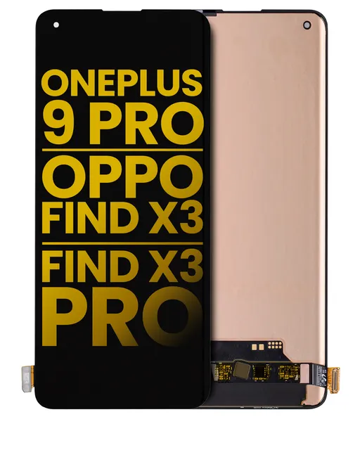 OLED displej bez rámečku pro OnePlus 9 Pro / OPPO Find X3 / OPPO Find X3 Pro (repasovaný) (všechny barvy)