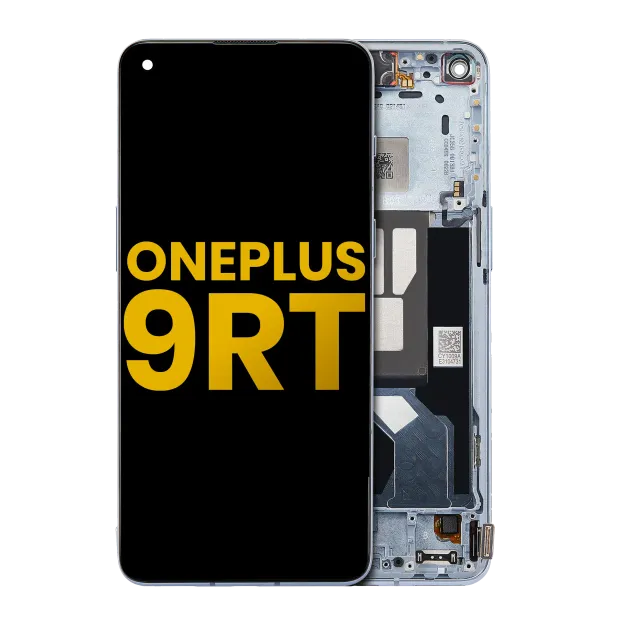 OLED displej s rámečkem pro OnePlus 9RT 5G (repasovaný) (Nano Silver)
