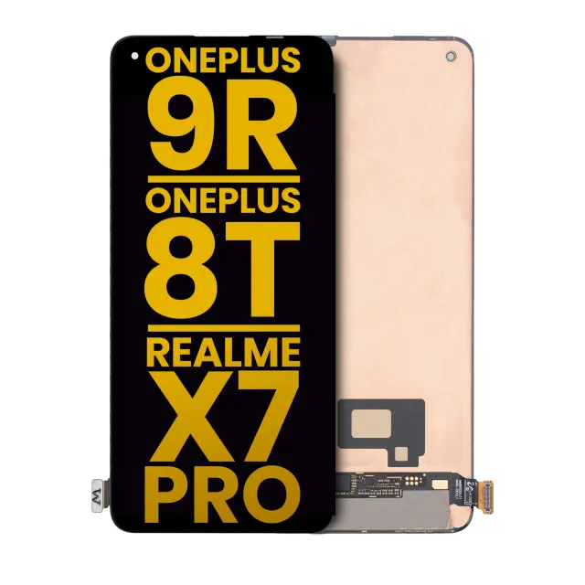 OLED displej bez rámečku pro OnePlus 9R / OnePlus 8T / Realme X7 Pro (repasovaný) (všechny barvy)