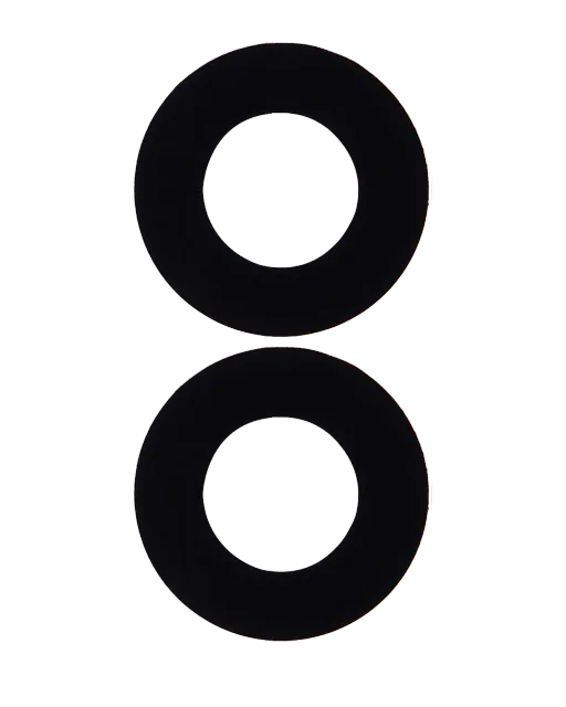 Sklíčko zadní kamery pro OnePlus 9 (všechny barvy) (sada 2 ks)