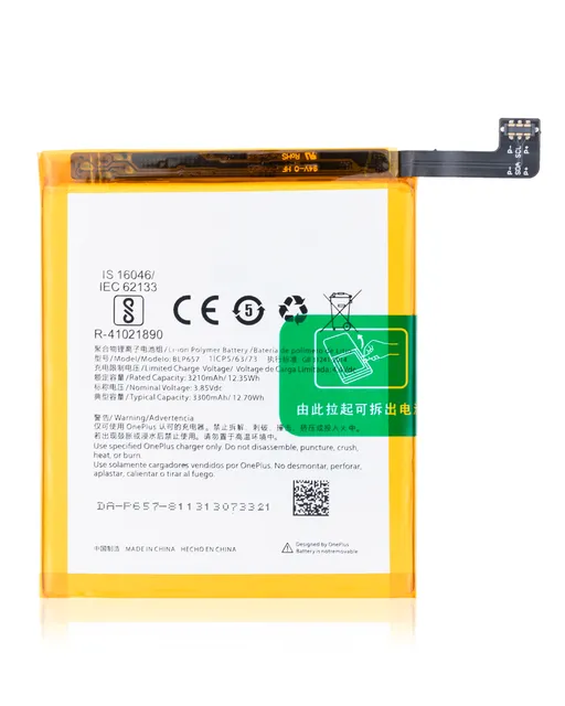 Baterie pro OnePlus 6 (A6000 / A6003) (BLP657)