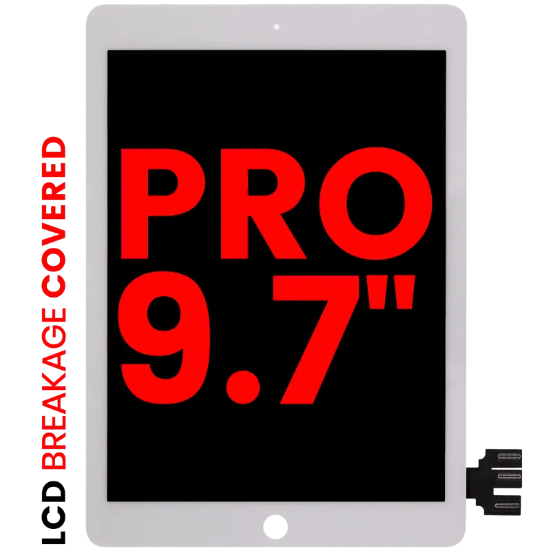 LCD displej s dotykovou vrstvou pro iPad Pro 9.7" (2016) (Aftermarket Pro: XO7) (bílá)
