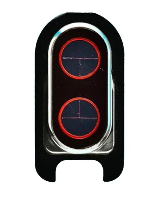 Zadní kamera Bezel s držákem (Bezel Only) pro OnePlus 6 (A6000 / A6003) (originál OEM) (Amber Red)