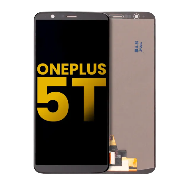 OLED displej bez rámečku pro OnePlus 5T (repasovaný) (černá)