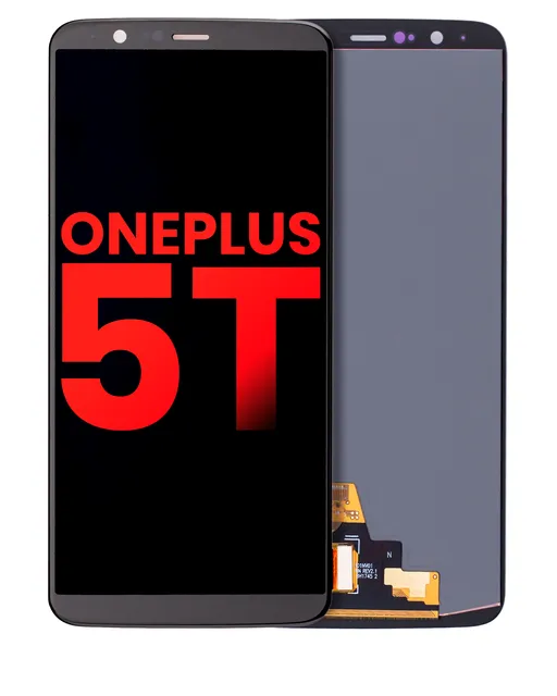OLED displej bez rámečku pro OnePlus 5T (Aftermarket Plus) (černá)