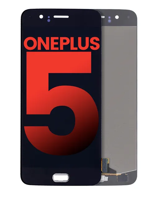 OLED displej bez rámečku pro OnePlus 5 (Aftermarket Plus) (černá)