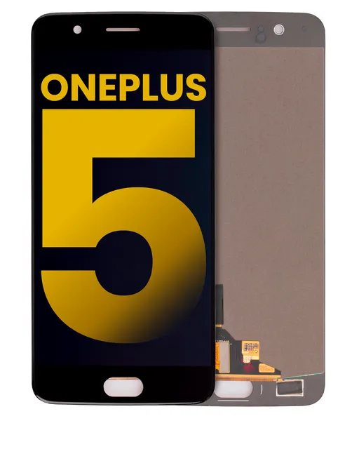 OLED displej bez rámečku pro OnePlus 5 (repasovaný) (černá)
