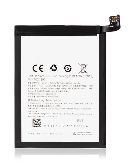 Baterie pro OnePlus 3 (A3000 / A3003) (BLP613)