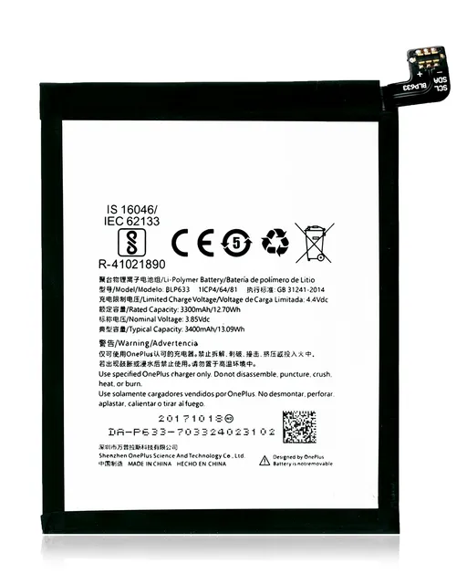 Baterie pro OnePlus 3T (BLP633)