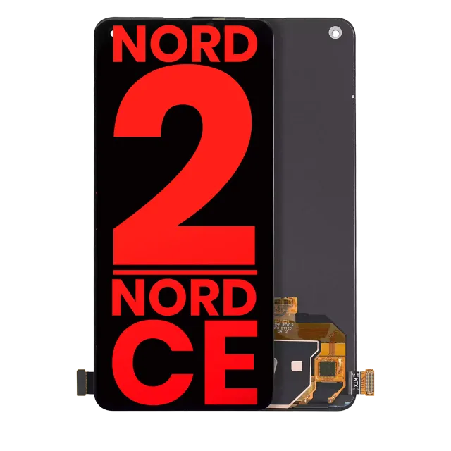 OLED displej bez rámečku pro OnePlus Nord 2 5G / Nord CE 5G (Aftermarket Plus) (všechny barvy)