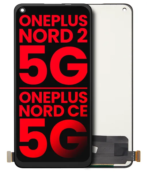 LCD displej bez rámečku pro OnePlus Nord 2 5G / Nord CE 5G (Aftermarket Plus: Incell) (všechny barvy)