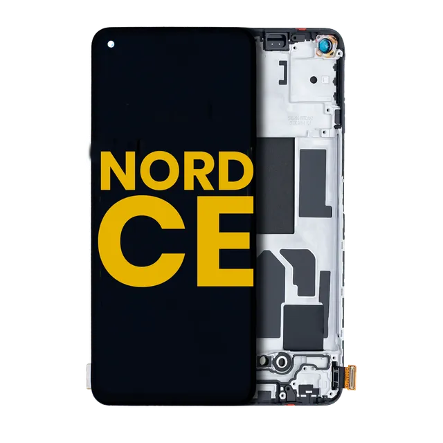 OLED displej s rámečkem pro OnePlus Nord CE 5G (repasovaný) (všechny barvy)