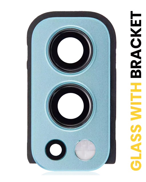 Sklíčko zadní kamery s držákem pro OnePlus Nord 2 5G (Blue Haze)