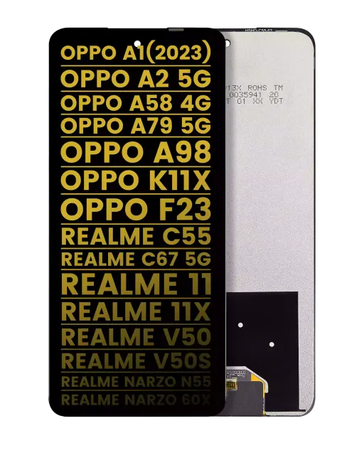LCD displej bez rámečku pro Oppo A1 (2023) / A98 / F23 (repasovaný) (všechny barvy)