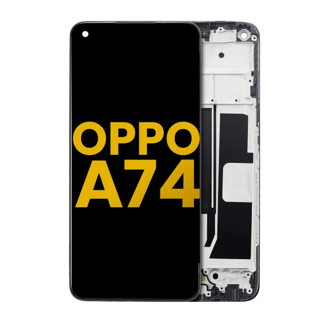 LCD displej s rámečkem pro OPPO A74 5G / A93 5G (repasovaný) (všechny barvy)