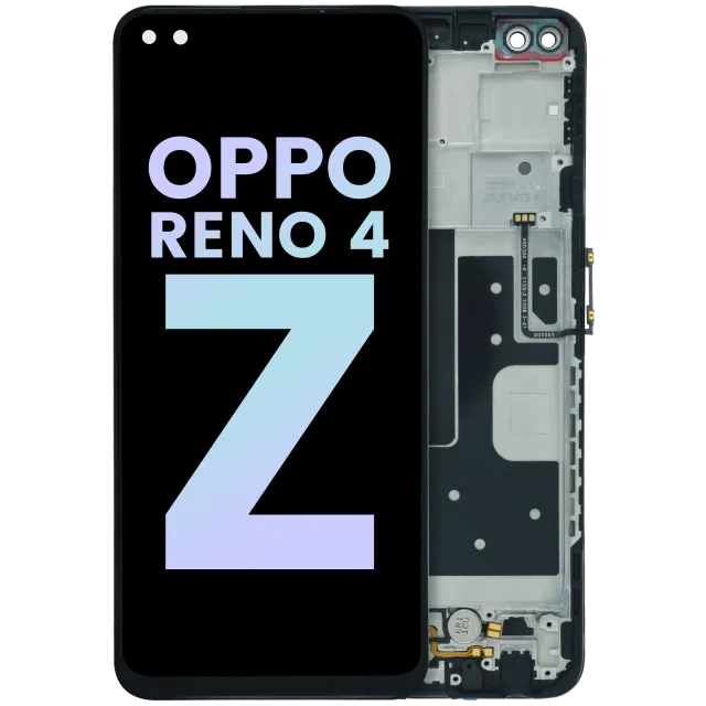LCD displej s rámečkem pro Oppo Reno 4 Z 5G/ A92s 5G (2020) (originál OEM) (všechny barvy)